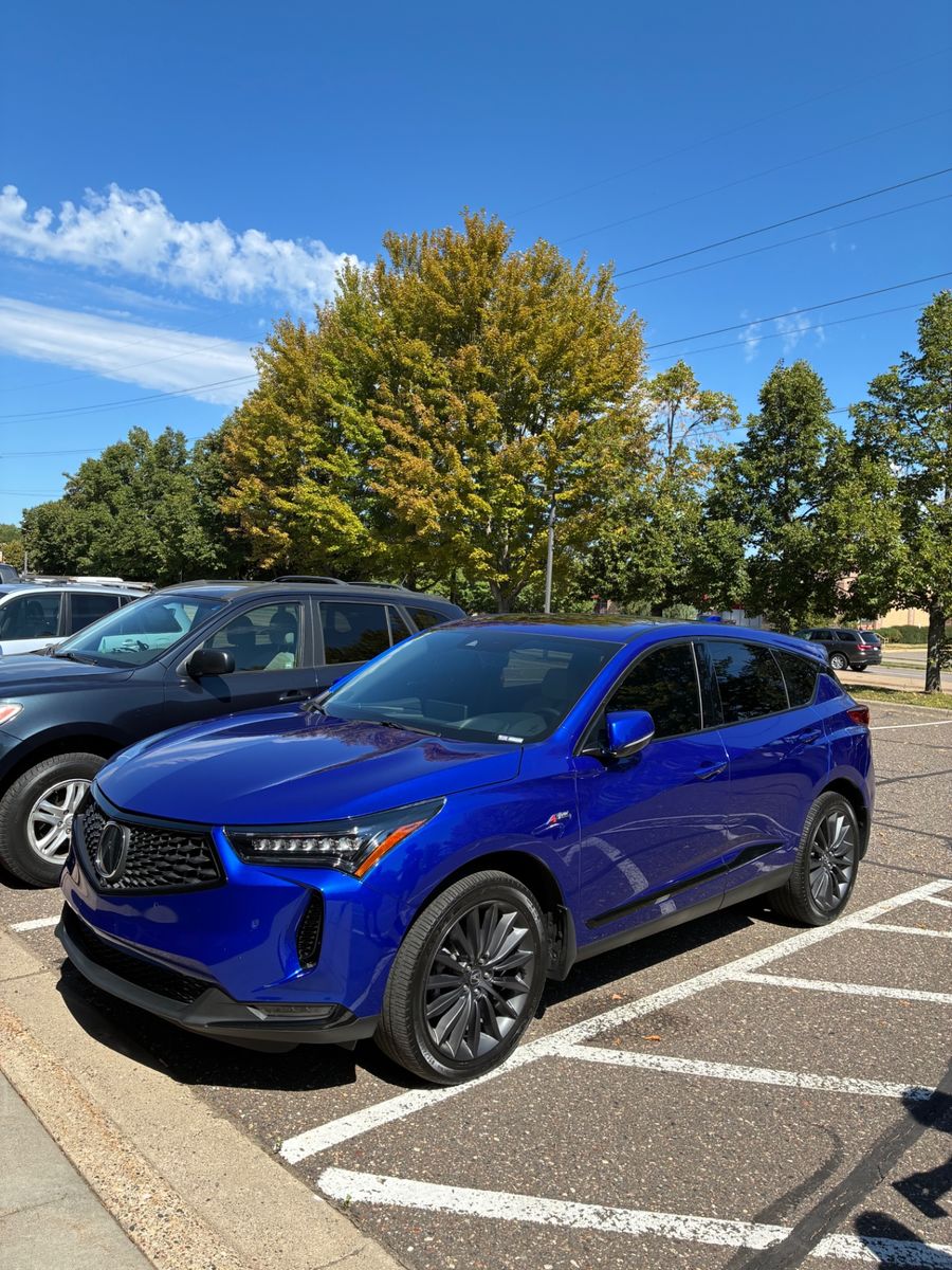 SUV — Blue Acura RDX